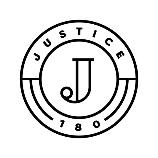 Justice 180 Sticker